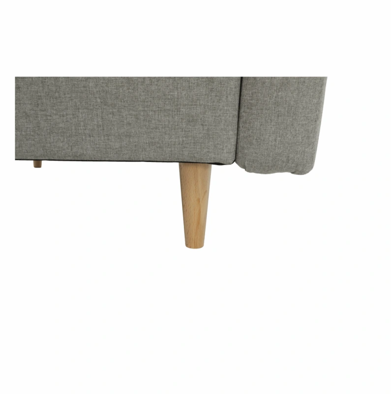 Celočalúnené kreslo, sivá látka, AMEDIA 8