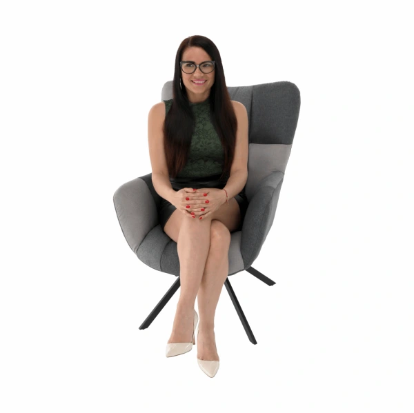 Dizajnové otočné kreslo, patchwork/čierna, KOMODO 14