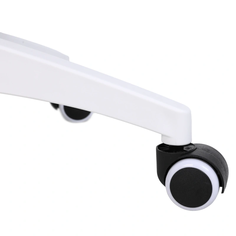 Otočná stolička, ružová/biela, SATOZ 11