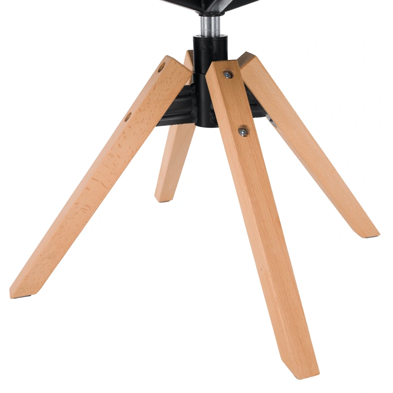 Otočné kreslo, velvet látka, neomint/buk, DALIO 7