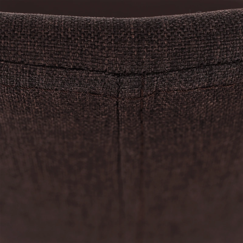 Kancelárska stolička, hnedá/chróm, EDIZ 11