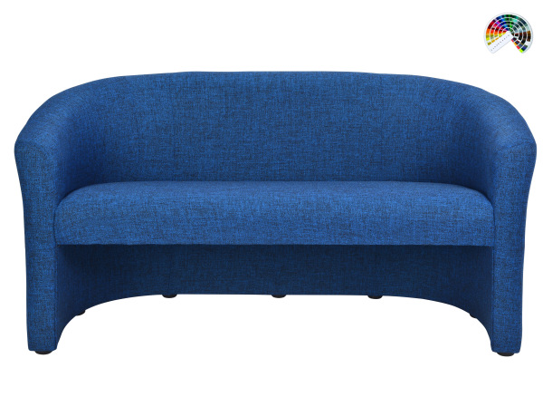 Kancelárska sedačka KELLY 3-sedák čalúnenie ERA