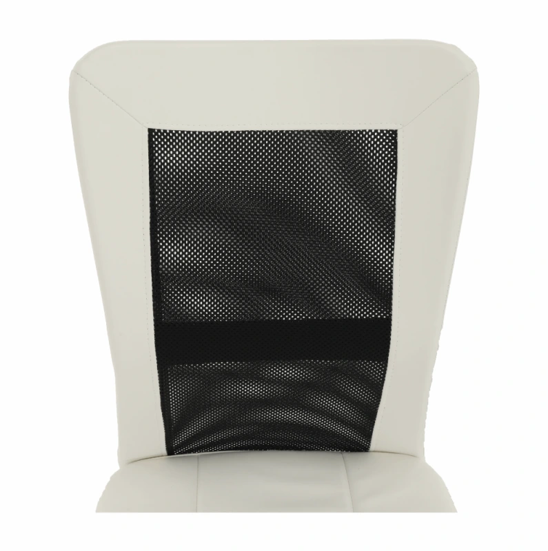 Kancelárske kreslo, čierna/biela, IDOR NEW 8