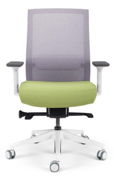 BESTUHL Kancelárska stolička S27 WHITE zelená
