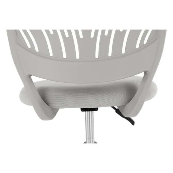 Otočná stolička, sivá/chróm, SELVA 7