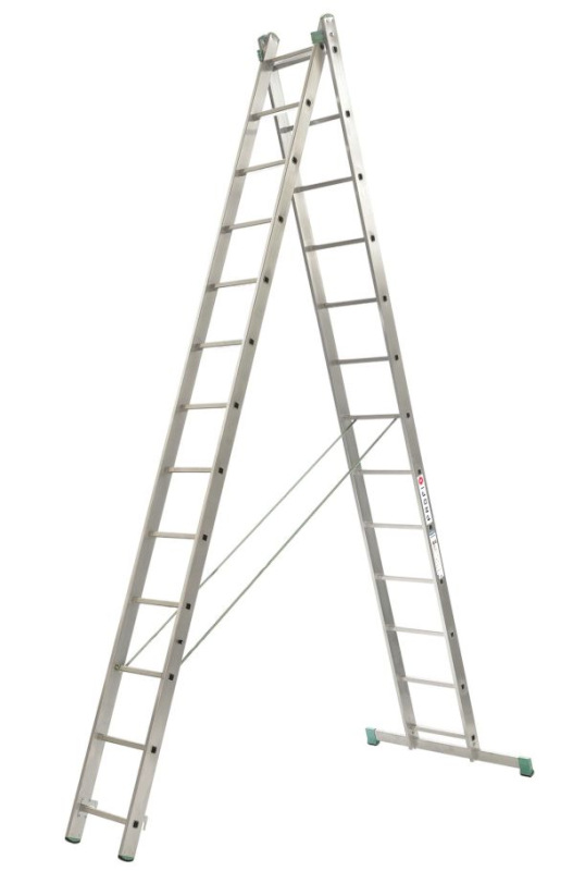 ALVE Rebrík hliníkový dvojdielny univerzálny 7513 PROFI EUROSTYL