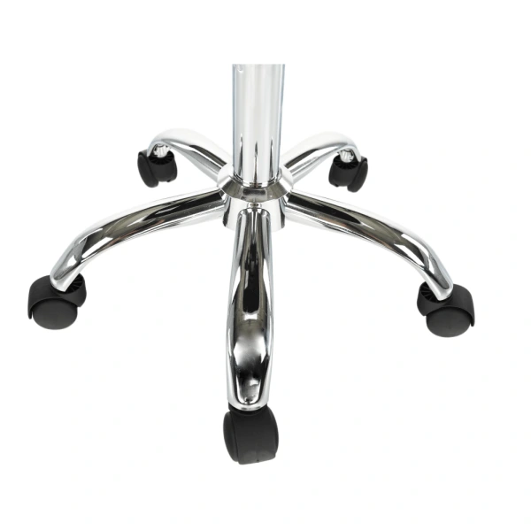 Otočná stolička, sivá/chróm, SELVA 8