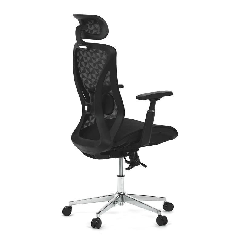 Kancelárska stolička KA-S258 BK čierna MESH