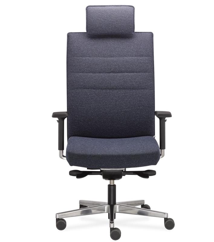 RIM Záťažová kancelárska stolička FUTURA 150 FU 3121 čalúnenie SILVERTEX koženka