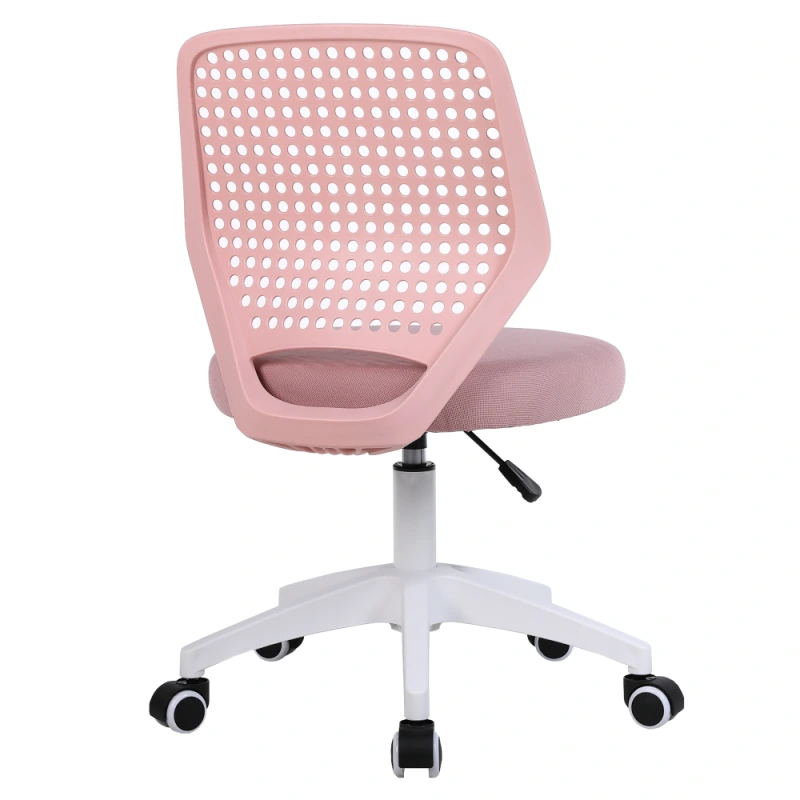 Otočná stolička, ružová/biela, SATOZ 3