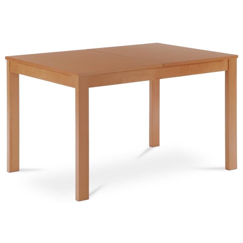 Jedálenský stôl rozkladací 120+30x80x74 cm, BT-6778 BUK3, dyha, nohy masív, tmavý buk 1