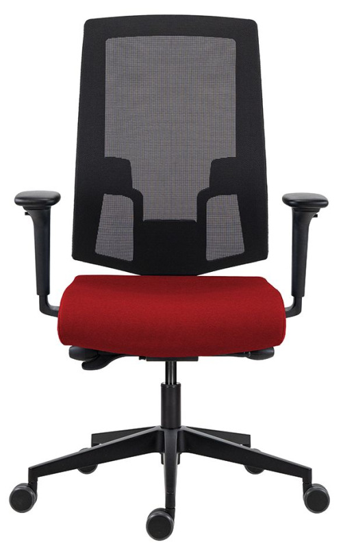 Kancelárska stolička 2900 SYN SL LAPEL BLACK WHITE čalúnenie BLOOM MEDITAP koženka 9