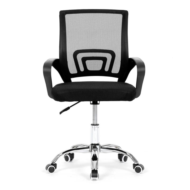 Dětská židle, houpací mechanismus, černá síťovina, KA-L103 BK 1