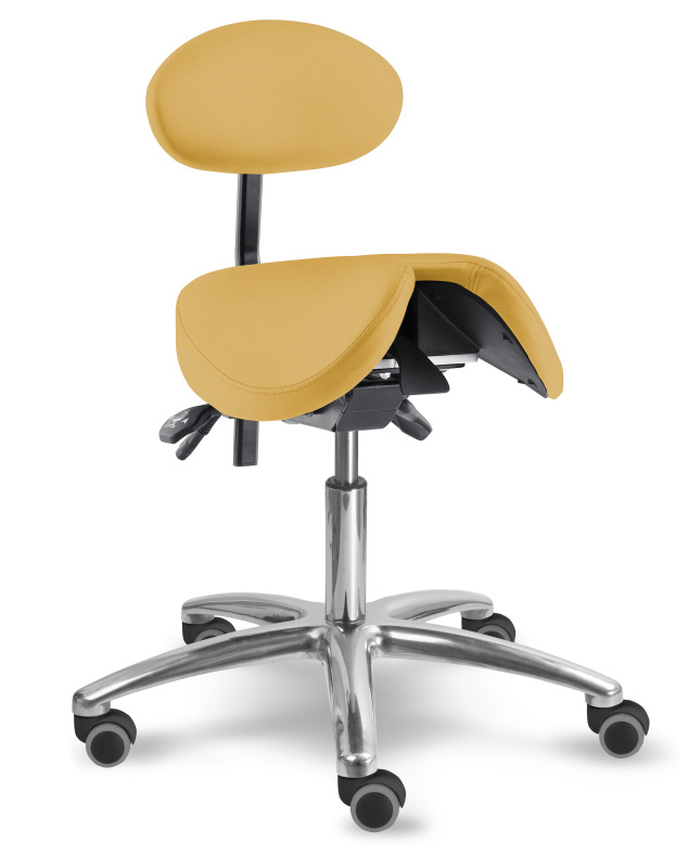 Sedlová zdravotnícka stolička 1215 S DENT čalúnenie ONE, AQUA CLEAN, XTREME 18