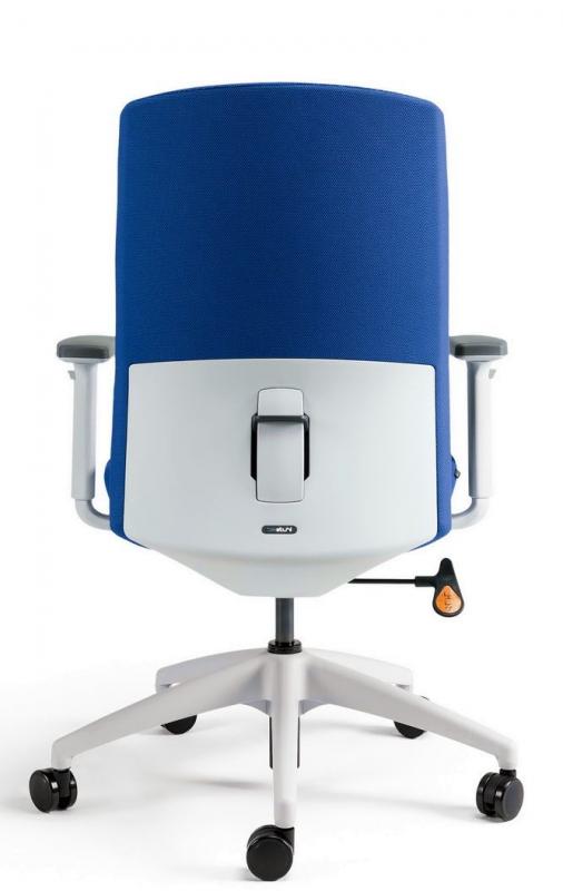 OFFICE PRO bestuhl Kancelárska stolička J2 ECO WHITE BP modrá