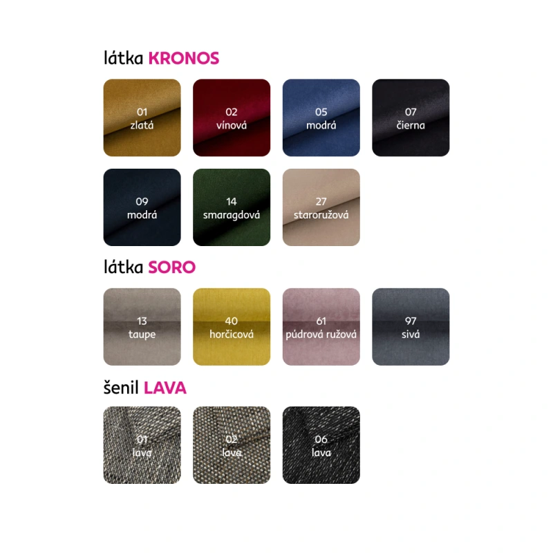 Klubové kreslo, sivá látka Coral, CUBA 3