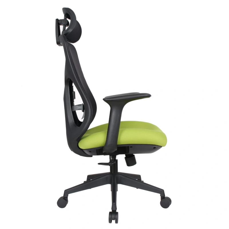 Kancelárske kreslo, zelená/čierna, SULIVAN 2