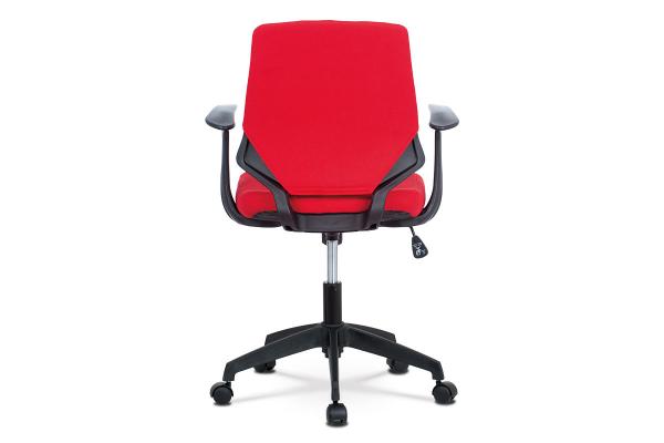 Kancelárska stolička Junior KA-R204 RED, červená látka