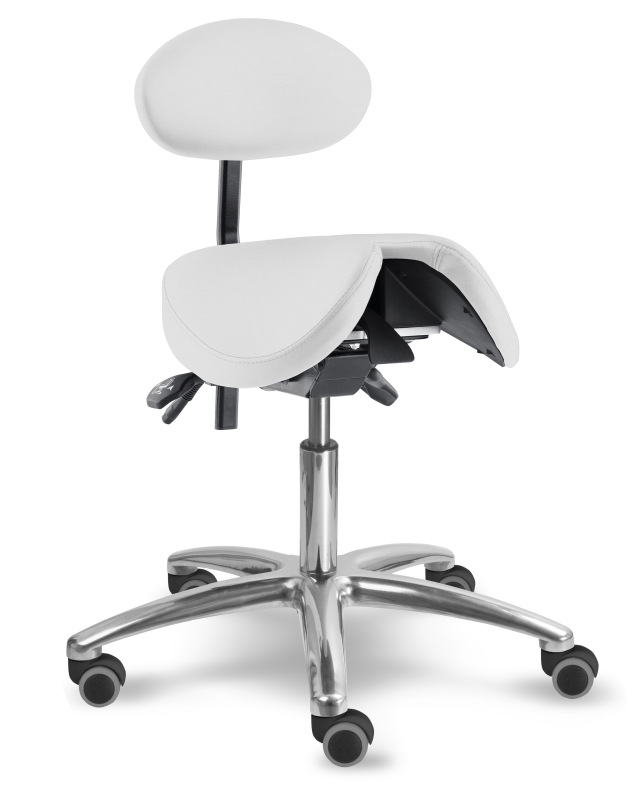 Sedlová zdravotnícka stolička 1215 S DENT čalúnenie ONE, AQUA CLEAN, XTREME 17