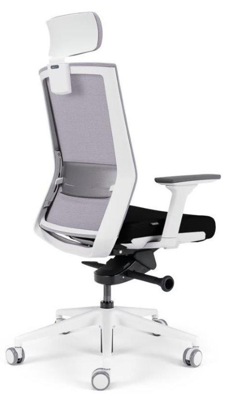 BESTUHL Kancelárska stolička S27 WHITE čierna