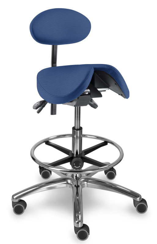 Sedlová zdravotnícka stolička 1215 S DENT čalúnenie ONE, AQUA CLEAN, XTREME 4