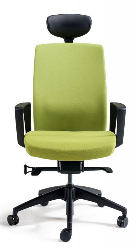 OFFICE PRO bestuhl Kancelárska stolička J2 BLACK SP zelená