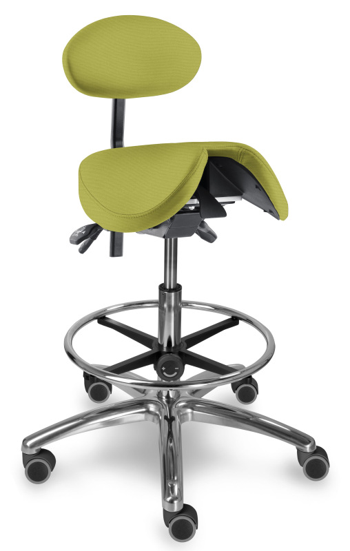 Sedlová zdravotnícka stolička 1215 S DENT čalúnenie ONE, AQUA CLEAN, XTREME 1