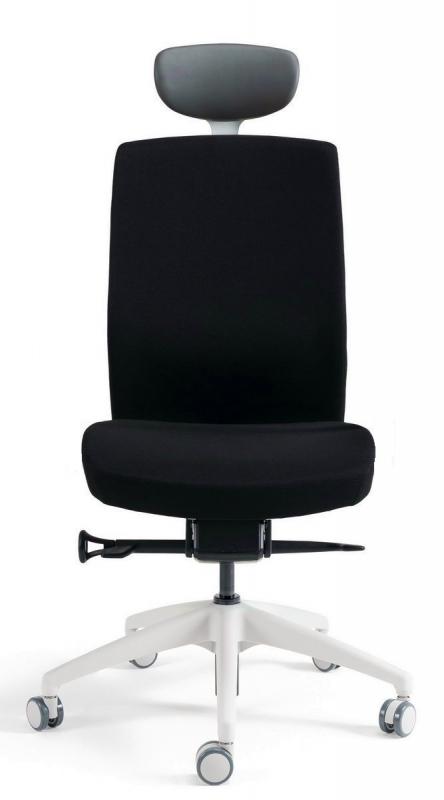 OFFICE PRO bestuhl Kancelárska stolička J2 WHITE SP čierna