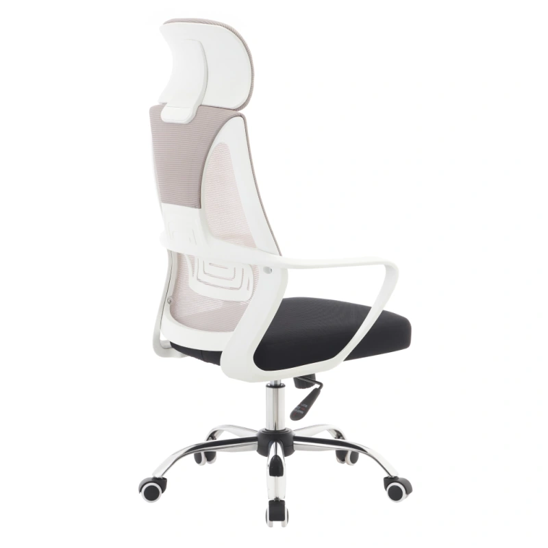 Kancelárske kreslo, sivá/čierna/biela, TAXIS 2 NEW 3