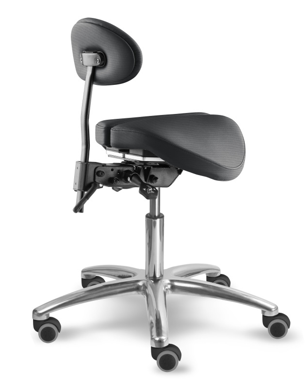 Sedlová zdravotnícka stolička 1215 S DENT čalúnenie ONE, AQUA CLEAN, XTREME 14