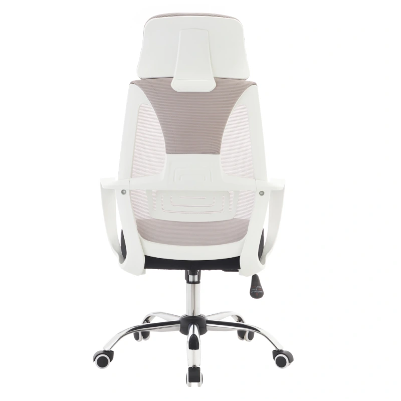 Kancelárske kreslo, sivá/čierna/biela, TAXIS 2 NEW 4