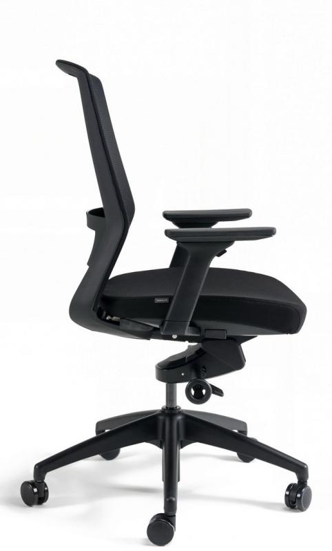BESTUHL Kancelárska stolička J17 BLACK BP čierna