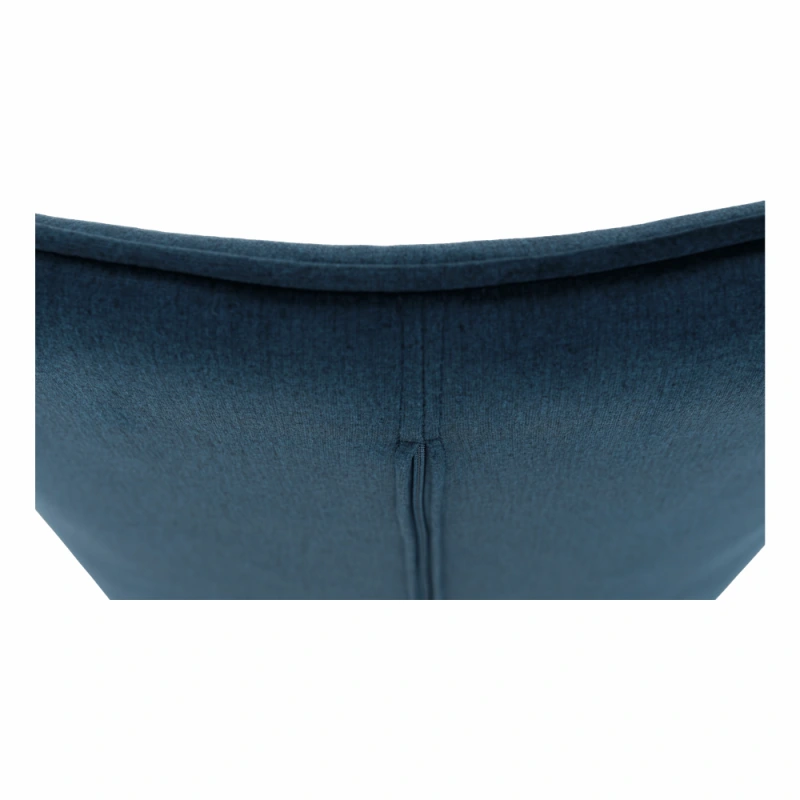 Dizajnové kreslo, modrá Velvet látka, FEDRIS 11