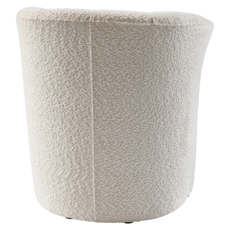 Klubové kreslo, smotanová látka Coral, CUBA 13