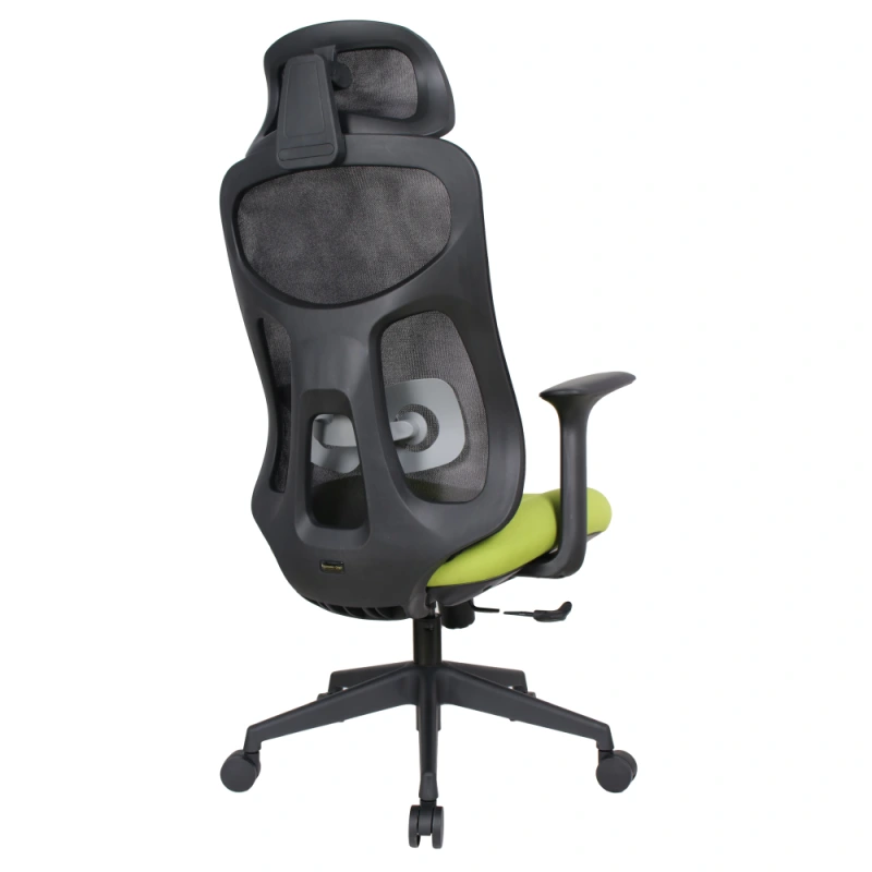 Kancelárske kreslo, zelená/čierna, SULIVAN 3