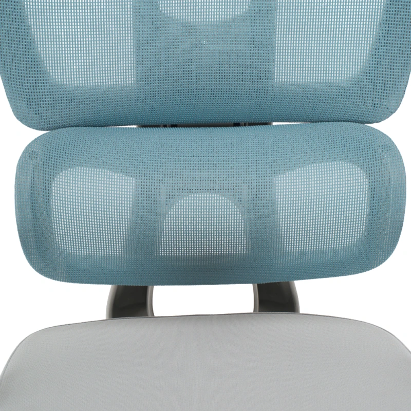 Kancelárske kreslo, neomint/svetlosivá/sivá, ERMEN 7