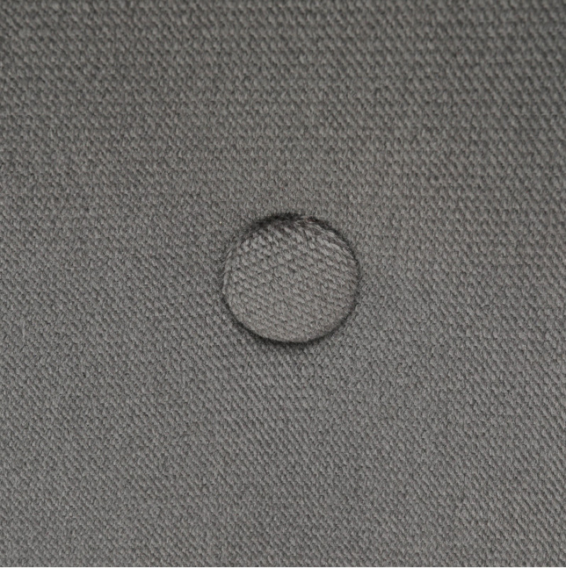 Kreslo-ušiak, svetlosivá/čierna, RODEZA 9