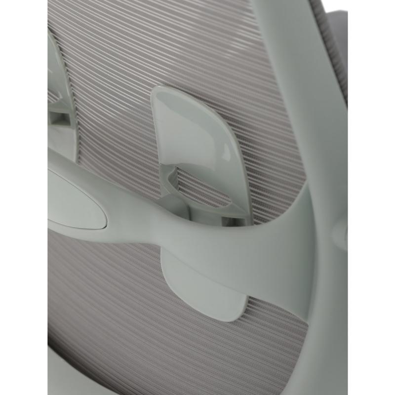 Kancelářská židle, houpací mechanismus, šedá látka, KA-S425 GREY 4