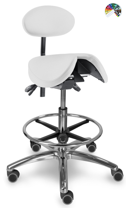 Sedlová zdravotnícka stolička 1215 S DENT čalúnenie ONE, AQUA CLEAN, XTREME 8