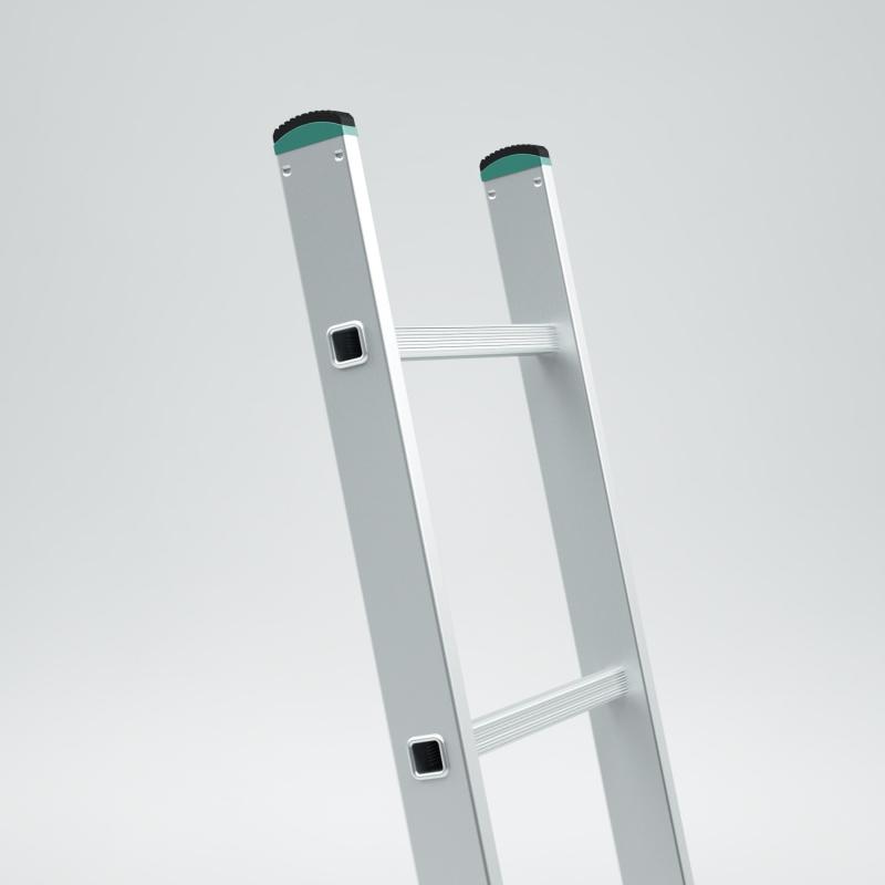 ALVE Rebrík hliníkový jednodielny so stabilizátorom 7111 PROFI EUROSTYL