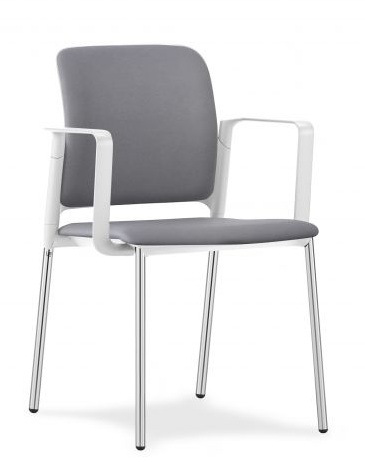 MAYER Konferenčná stolička do čakárne CLASS3 čalúnenie MEDIFLEX SILVERTEX koženka 1