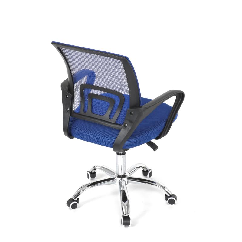 Dětská židle, houpací mechanismus, modrá síťovina, KA-L103 BLUE 10