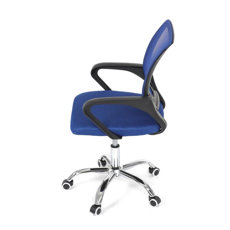 Dětská židle, houpací mechanismus, modrá síťovina, KA-L103 BLUE 8