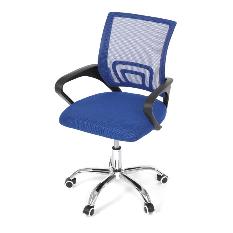 Dětská židle, houpací mechanismus, modrá síťovina, KA-L103 BLUE 7