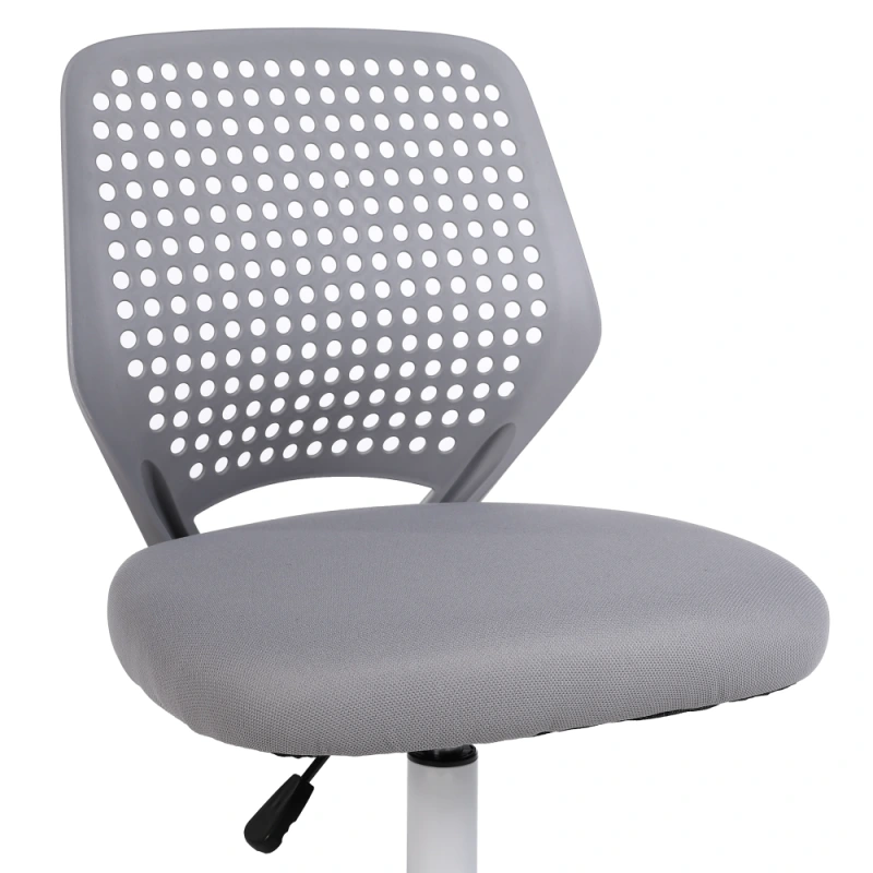 Otočná stolička, sivá/biela, SATOZ 5