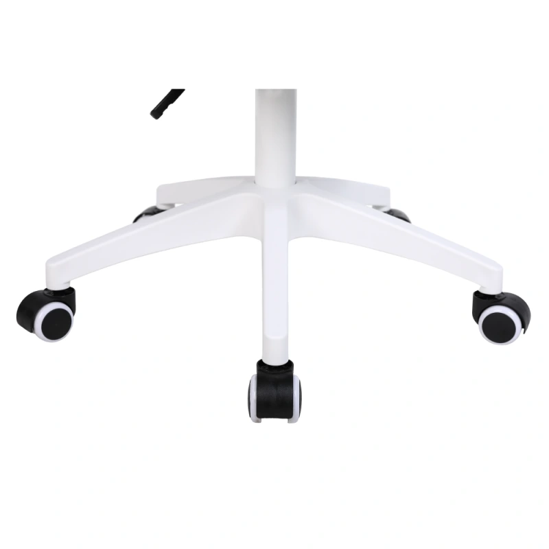 Otočná stolička, sivá/biela, SATOZ 7