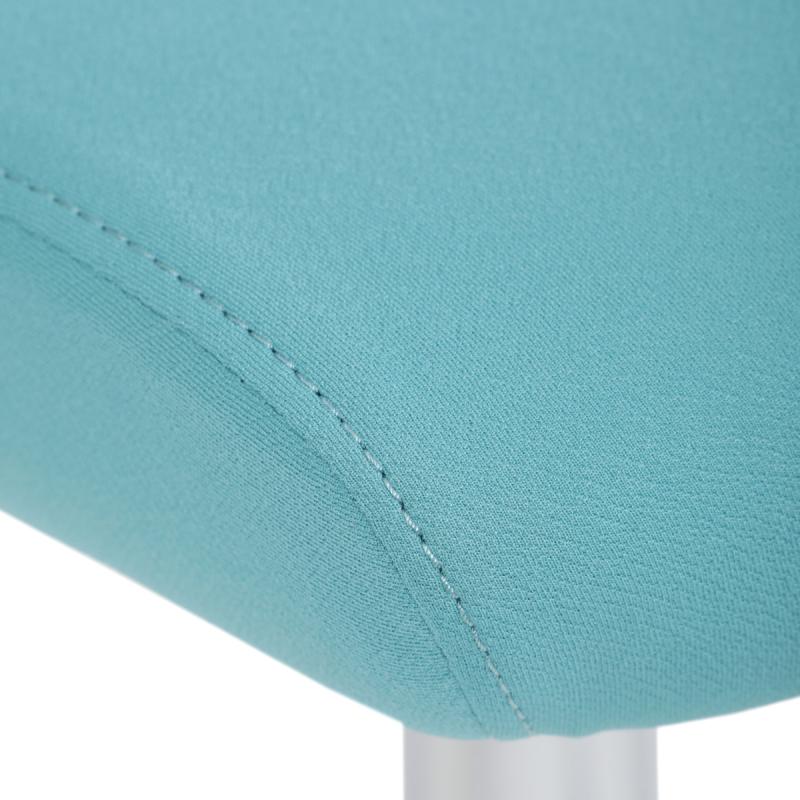 Kancelářská židle, houpací mechanismus, modrá látka, KA-S425 BLUE 1