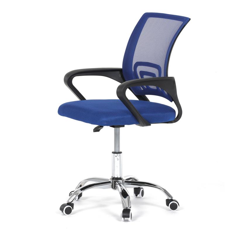 Dětská židle, houpací mechanismus, modrá síťovina, KA-L103 BLUE 2