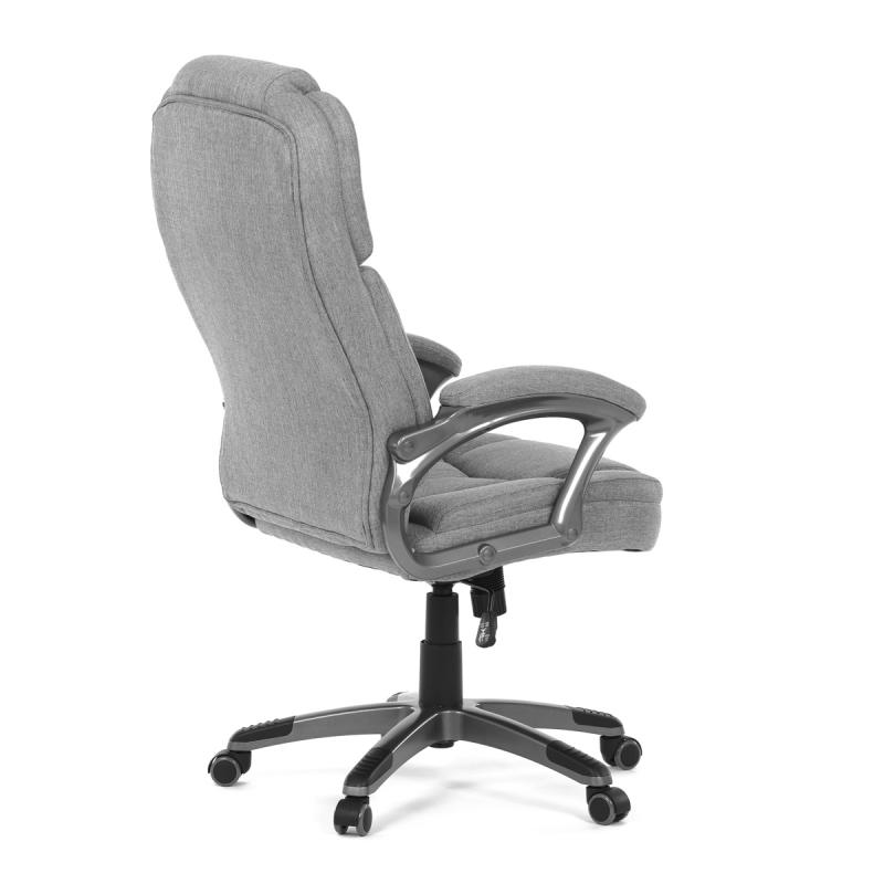 Kancelářské křeslo, houpací mechanismus, šedá látka, KA-C715 GREY2 5
