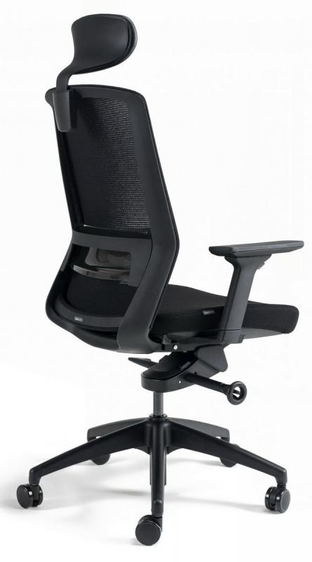 BESTUHL Kancelárska stolička J17 BLACK SP čierna